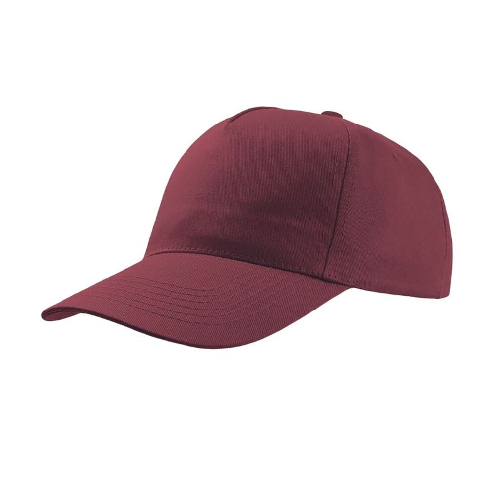 Atlantis Start 5 Panel Cap / Burgundy